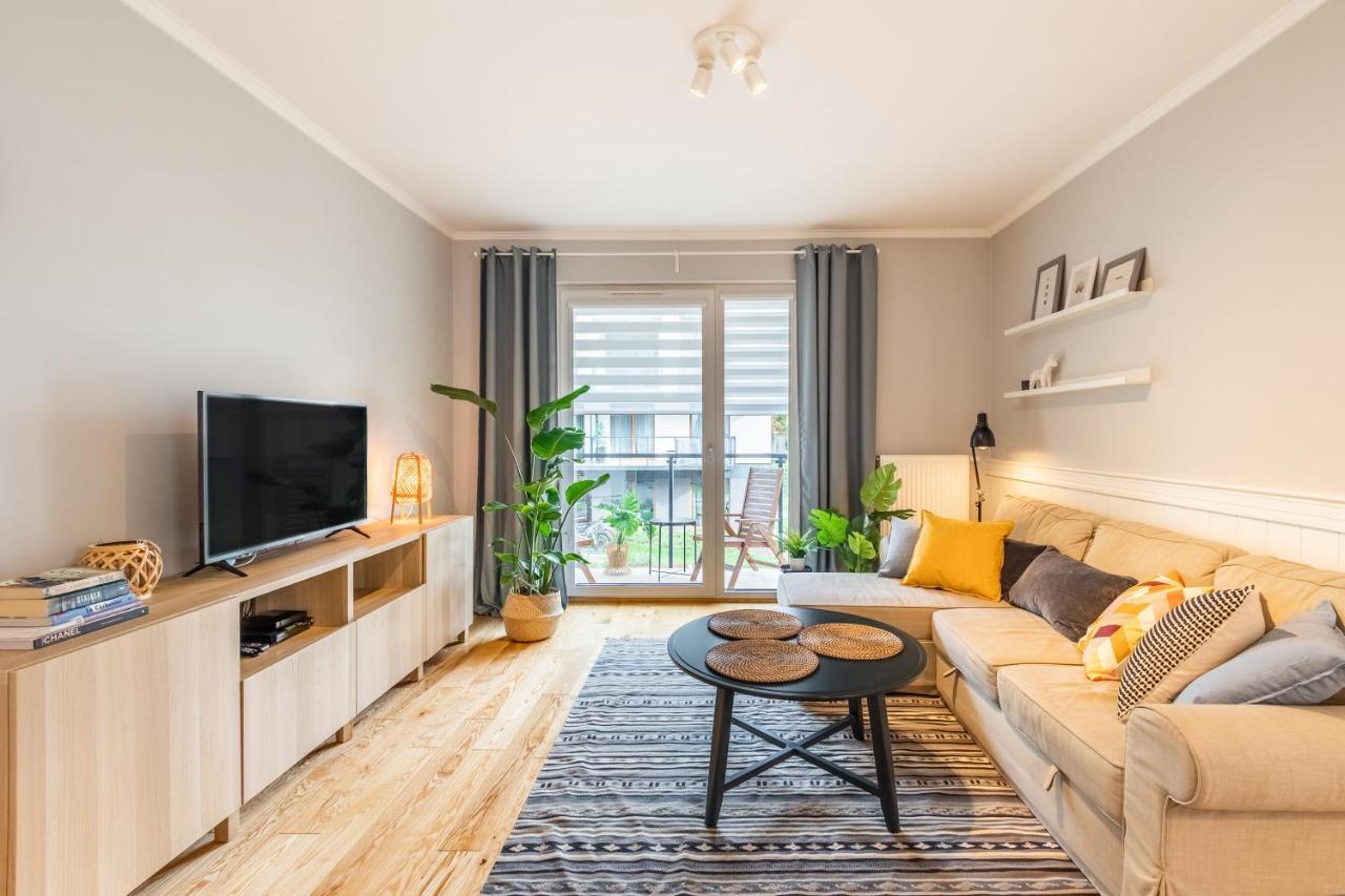Komfortowy Apartament Z Parkingiem Вроцлав Экстерьер фото