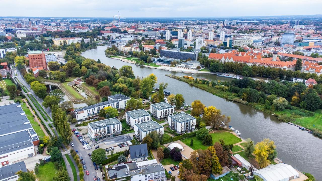 Komfortowy Apartament Z Parkingiem Вроцлав Экстерьер фото